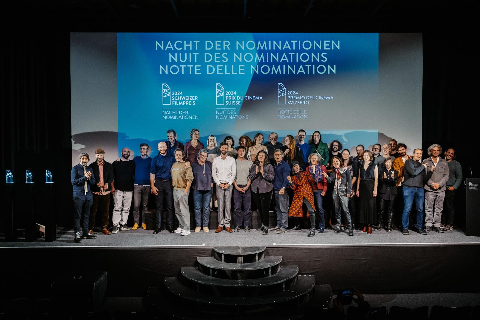 Nominé·e·s au Prix du cinéma suisse