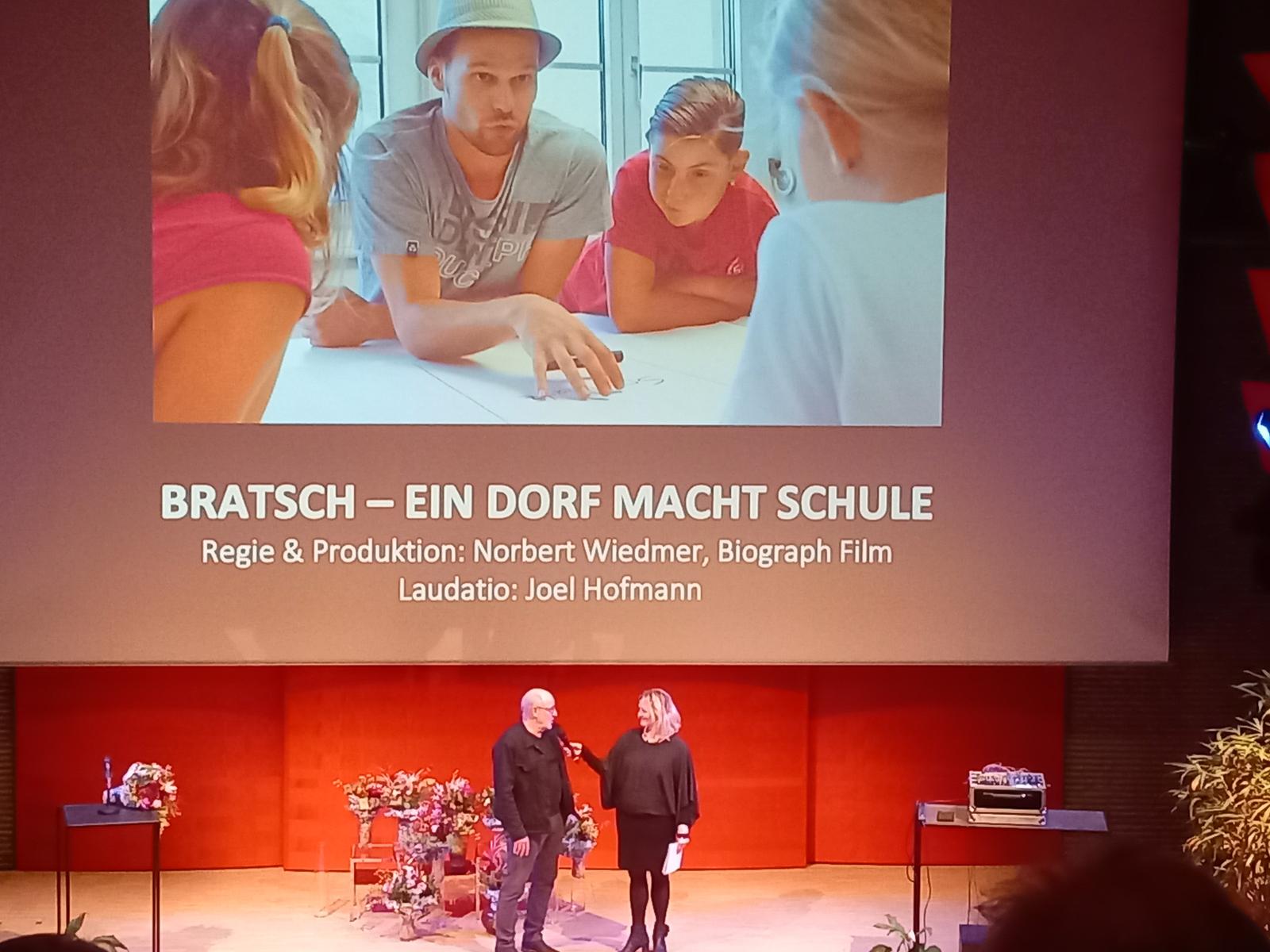 Berner Filmpreis für «Bratsch»