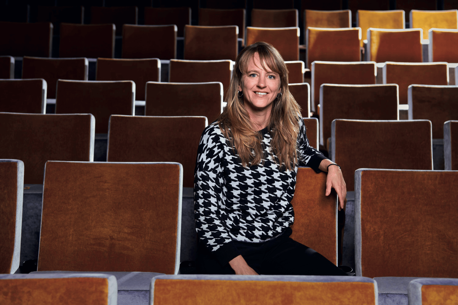 Sereina Rohrer im Kulturamt des Kantons Zürich