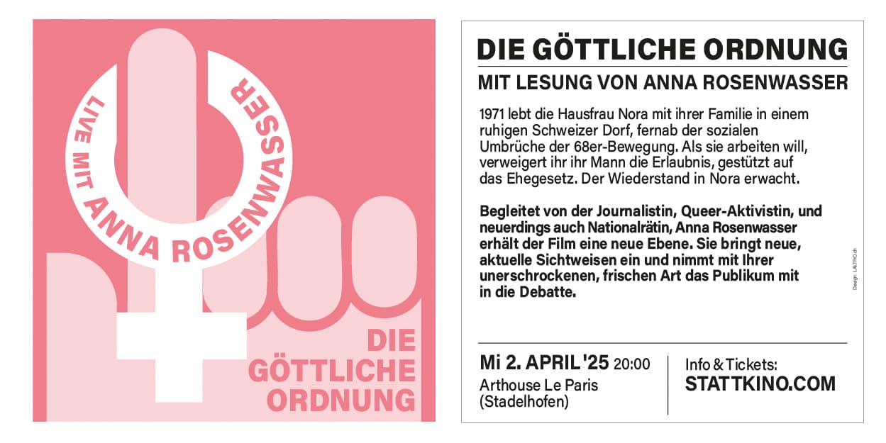 Stattkino - Performance Filmfestival in Zürich